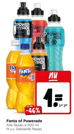 Jumbo Fanta of Powerade aanbieding