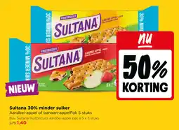 Jumbo Sultana 30% minder suiker aanbieding