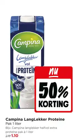 Jumbo Campina Lang Lekker Proteine aanbieding