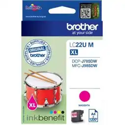 Bol.com Brother - LC-22UM - Inktcartridge magenta aanbieding
