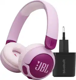 Coolblue JBL JR320BT Paars + Oplader aanbieding