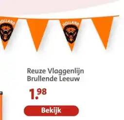 Bruna Reuze Vlaggenlijn Brullende Leeuw aanbieding