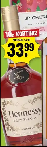Dirck 3 Hennessy aanbieding