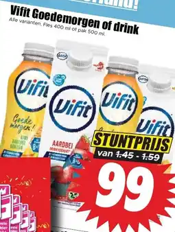 Dirck 3 Vifit Goedemorgen of drink aanbieding