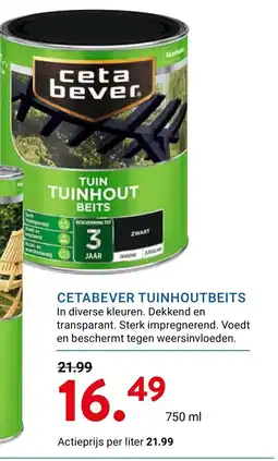 Kluswijs Cetabever tuinhoutbeits aanbieding