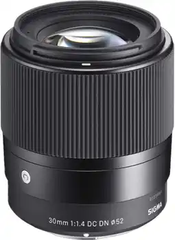 Coolblue Sigma E 30mm f/1.4 DC C Sony aanbieding