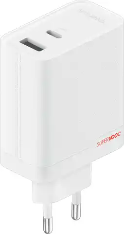 Coolblue OnePlus SuperVOOC Oplader 120W met 2 Poorten + Usb C kabel aanbieding