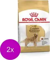 Bol.com Royal Canin Golden Retriever Adult - Hondenvoer - 2 x 12 kg aanbieding