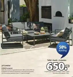 Jysk Jutlandia® vonge loungeset aanbieding