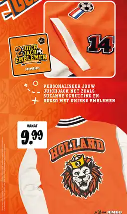 Jumbo Juich jack emblemen aanbieding