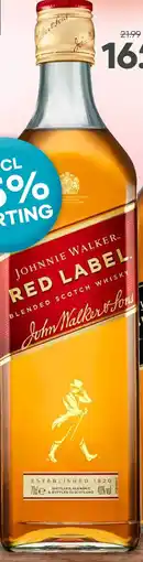 Mitra Johnnie Walker Red Label | 70 CL aanbieding