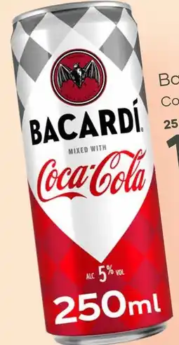 Mitra Bacardi Coca-Cola | 25 CL aanbieding