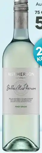 Mitra McPherson Pinot Grigio | 75 CL aanbieding