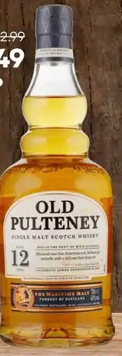Mitra Old Pulteney 12 Yrs Malt | 70 CL aanbieding