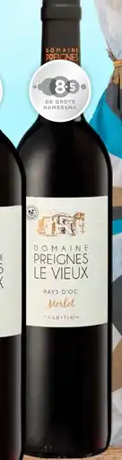 Mitra Preignes le Vieux Merlot | 75 CL aanbieding
