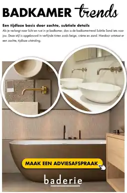 Bouwhof Maak een adviesafspraak Baderie aanbieding