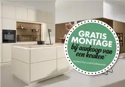 Bouwhof Gratis montage bij aankoop van een keuken aanbieding