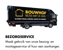 Bouwhof Bezorgservice aanbieding