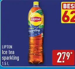 ALDI Lipton ice tea sparkling aanbieding