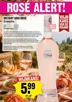 Dirck 3 Instant Gris Rosé 75 cl aanbieding