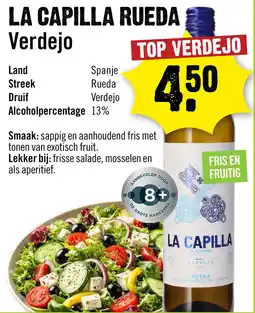 Dirck 3 La Capilla Rueda Verdejo 75 cl aanbieding