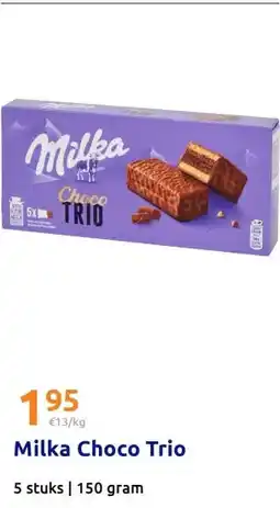 Action Milka Cho­co Trio aanbieding