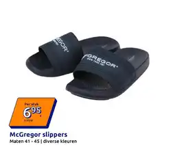Action McGregor slippers aanbieding