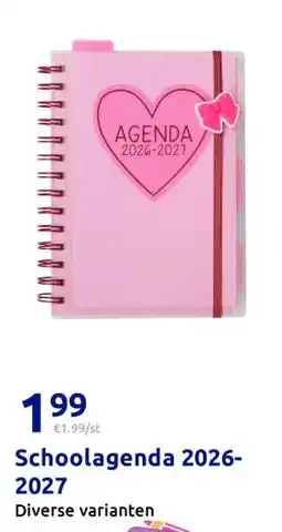Action Schoolagenda 2026-2027 aanbieding