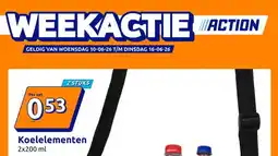 Action Koelelementen aanbieding