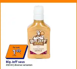 Action Big Jeff saus aanbieding