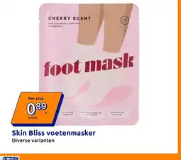 Action Skin Bliss voetenmasker aanbieding
