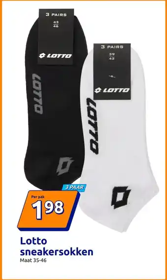 Lotto sneakersokken