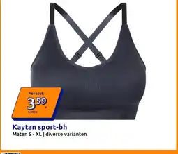 Action Kaytan sport-bh aanbieding