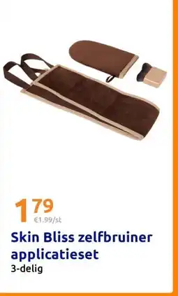 Action Skin Bliss zelfbruiner applicatieset aanbieding