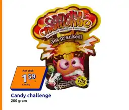 Action Candy challenge aanbieding