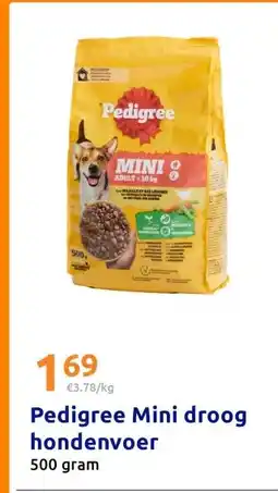 Action Pedigree Mini droog hondenvoer aanbieding