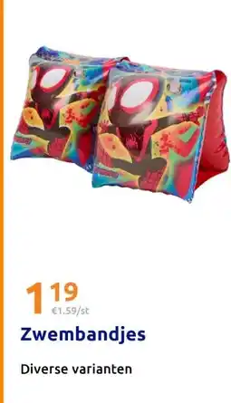 Action Zwembandjes aanbieding
