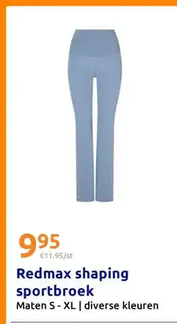 Action Redmax shaping sportbroek aanbieding