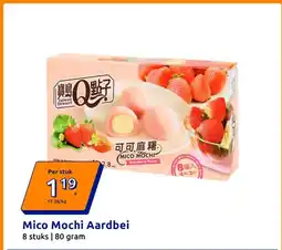 Action Mico Mochi Aardbei aanbieding