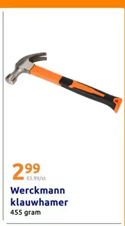 Action Werckmann klauwhamer aanbieding