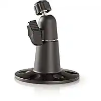 Bol.com Nedis Camera Bevestiging - Hellingshoek: 90 ° - Maximaal gewicht: 3 kg - Staal - Zwart aanbieding