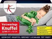 Bol.com Lucovitaal Verzwaringsknuffel (1 stuk) aanbieding