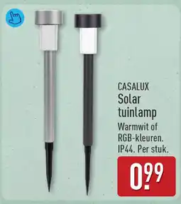 ALDI Casalux solar tuinlamp aanbieding