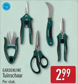 ALDI Gardenline tuinschaar aanbieding