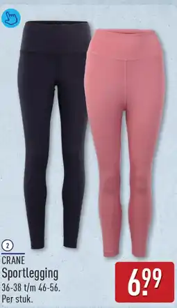 ALDI Crane Sportlegging aanbieding