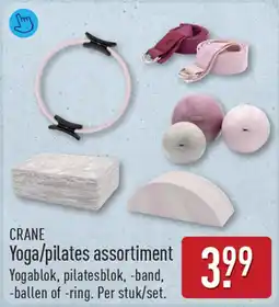 ALDI Crane Yoga/pilates assortiment aanbieding
