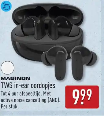 Maginon tws in-ear oordopjes