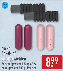 ALDI Crane Enkel- of staafgewichten aanbieding