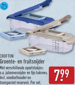 ALDI Crofton groente- en fruitsnijder aanbieding