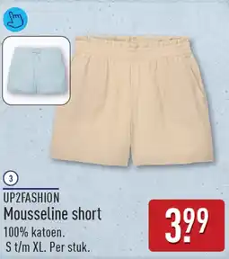 ALDI Up2fashion Mousseline short aanbieding
